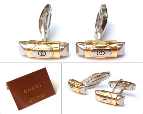 cufflinks gucci|vintage gucci cufflinks.